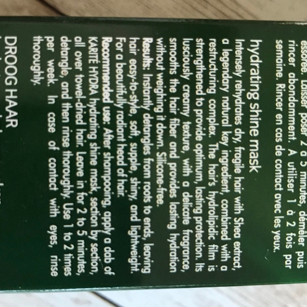 René Furterer Karite Hydra Hydrating Shine Mask - Picture 5 of 6